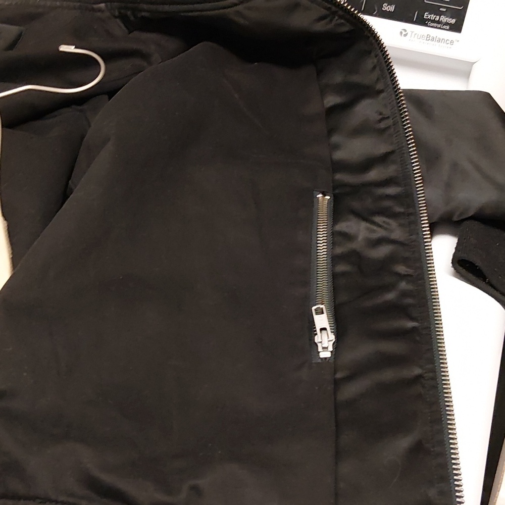 Neuw Black Bomber Jacket - Picture 11 of 13